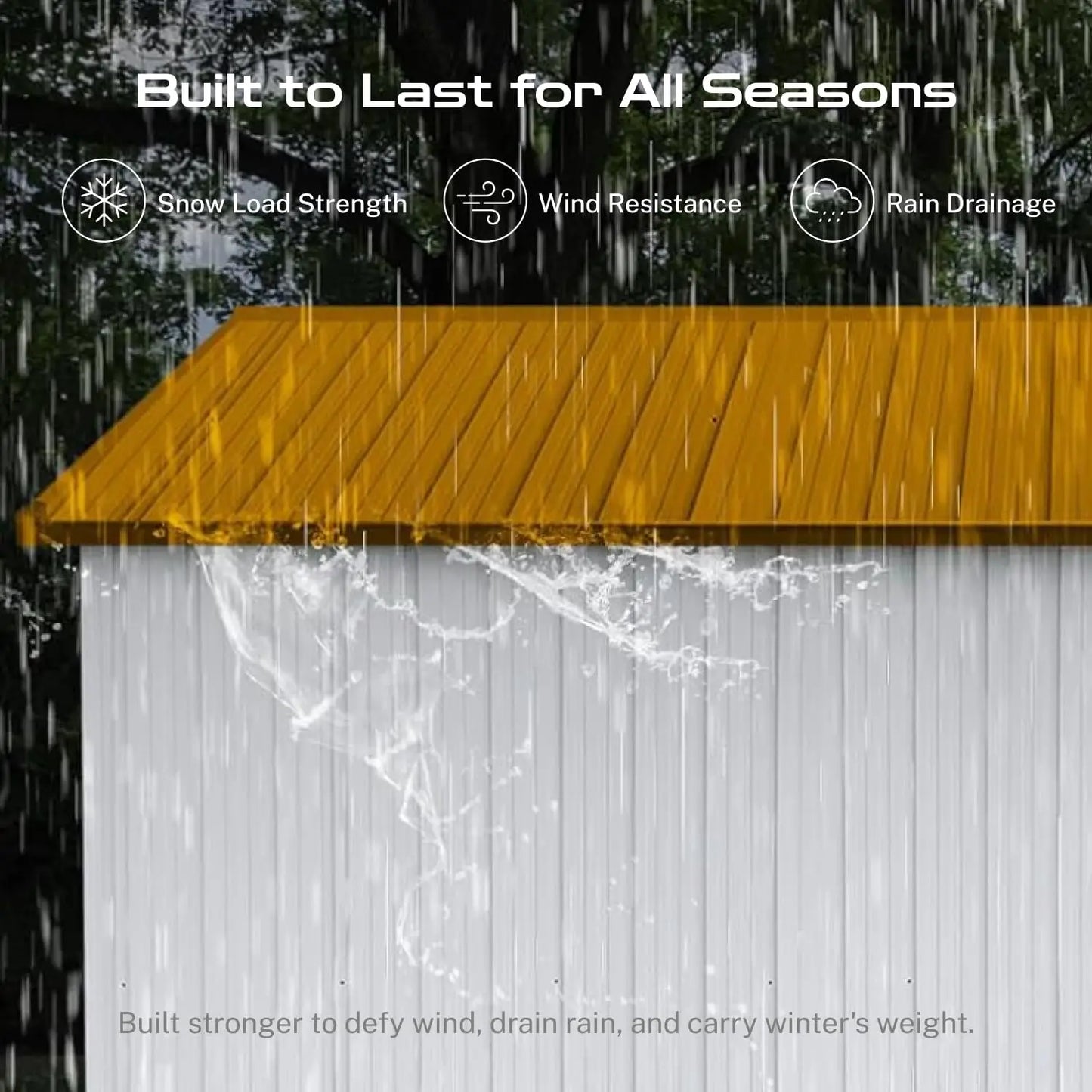 10x8 Storage ShedBackyard Poolside Customized