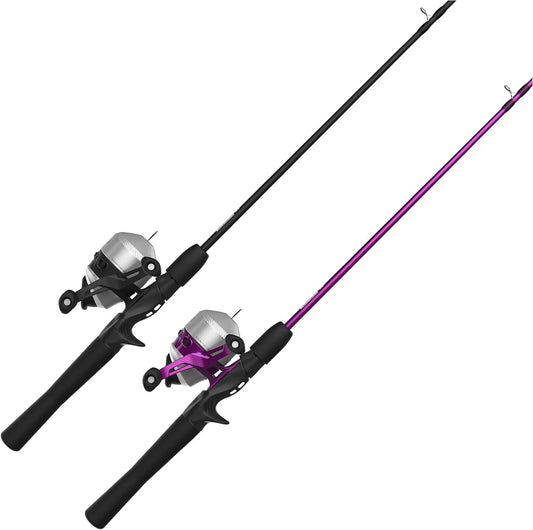 5'6" Fishing Rod and Spin cast Combo Anti Reverse And Bite Alert
