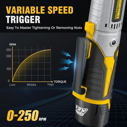 Electric Wrench Set, Variable Speed