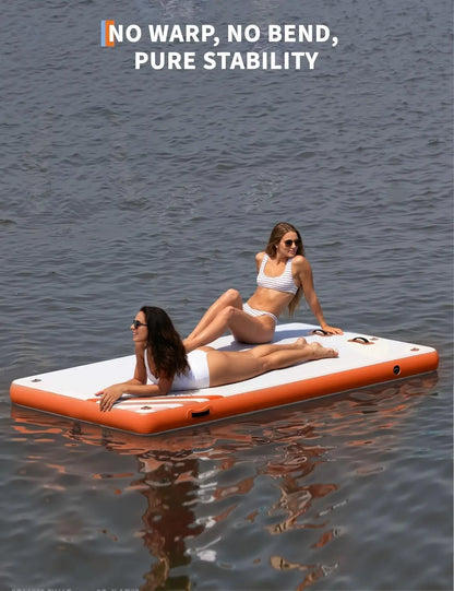 Inflatable Floating Dock, Swim Platform
