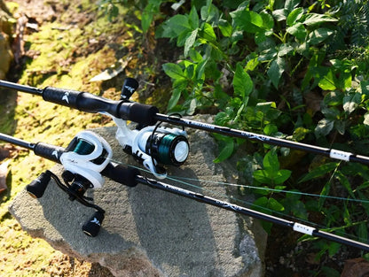 High Performance Fishing Rod and Reel Combo, Graphite 2 Piece