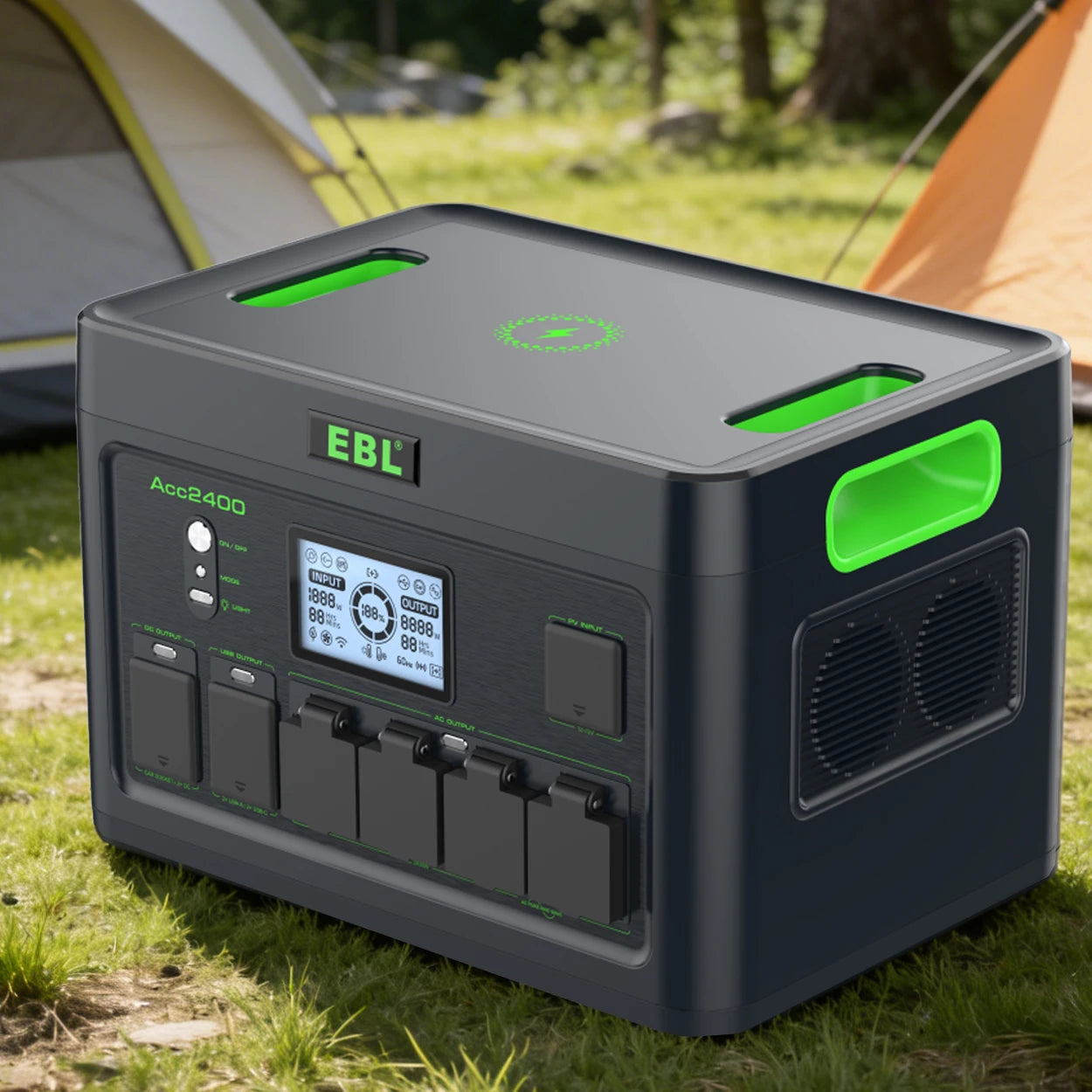 2400W Portable Power Station Generator Emergency Backup