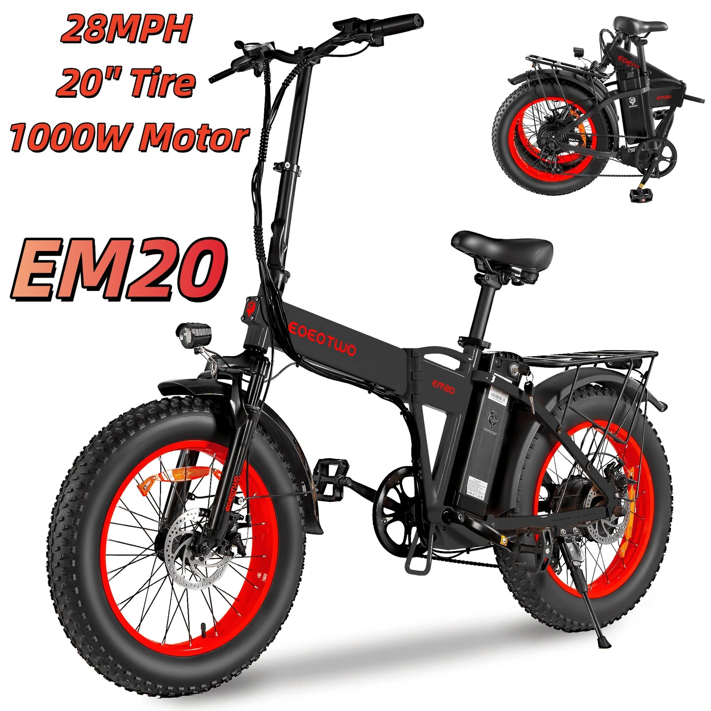 1500W Electric Bike 48V Mountain Off-Road