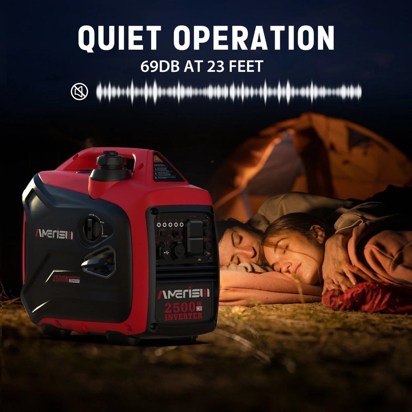 2500/3800/5000 Gas Powered Portable Generator