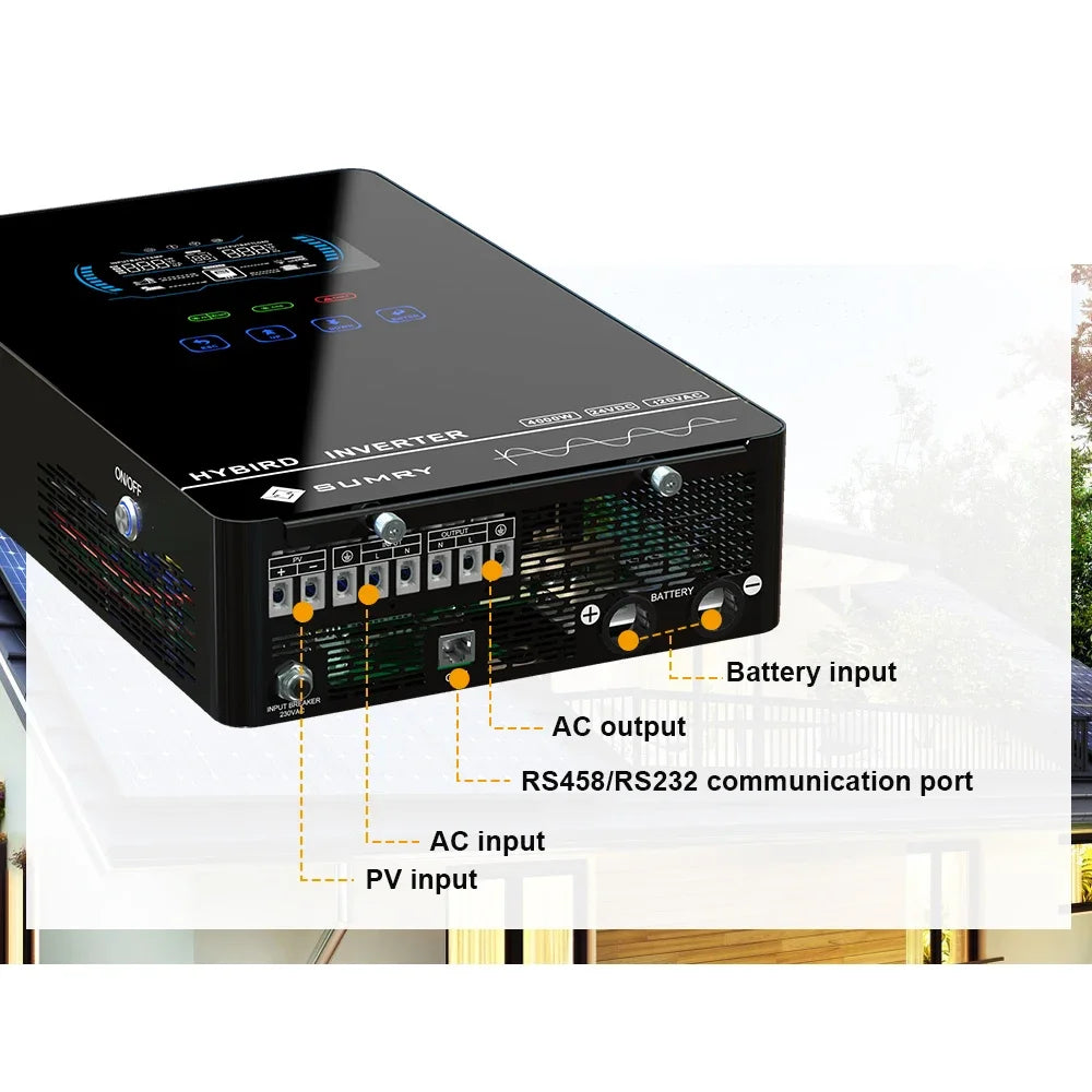 grid solar inverter 4000w 110vac