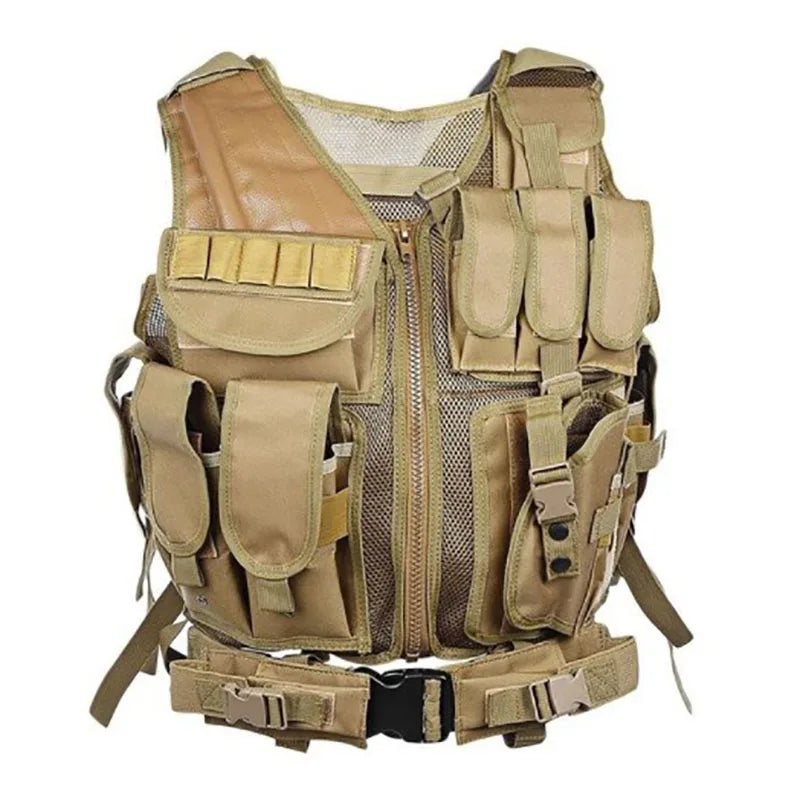 Adjustable Tactical Vest Combat Body Amour






 Security