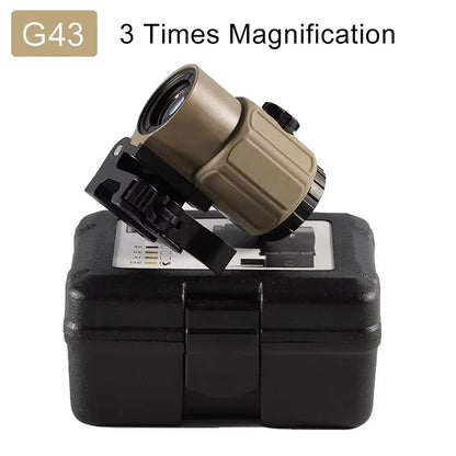 Magnifier Scope Detachable QD Mount For Hunting