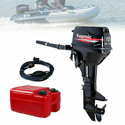 2-Stroke 12HP Outboard Motor for Fishing Boats