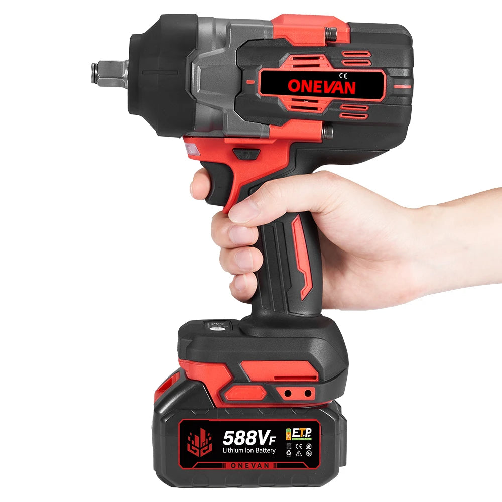 Brushless Electric Impact Wrench 
 Car Repair Screwdriver Drill Power Tool For Makita Battery Pin