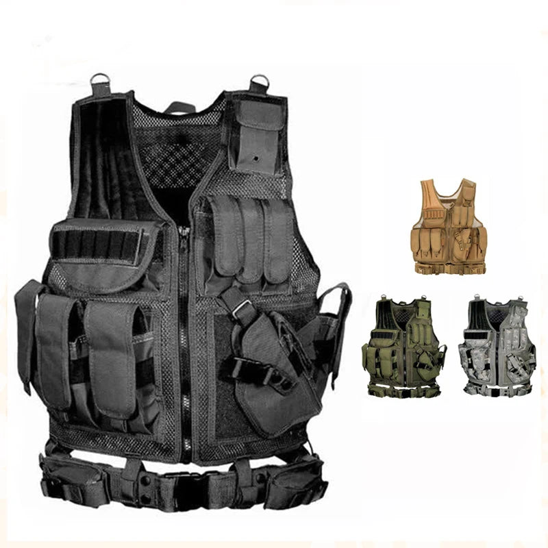 Adjustable Tactical Vest Combat Body Amour






 Security