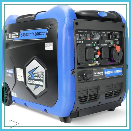 5000W Inverter Generator, Dual/Tri-Fuel, 120V/240V Output