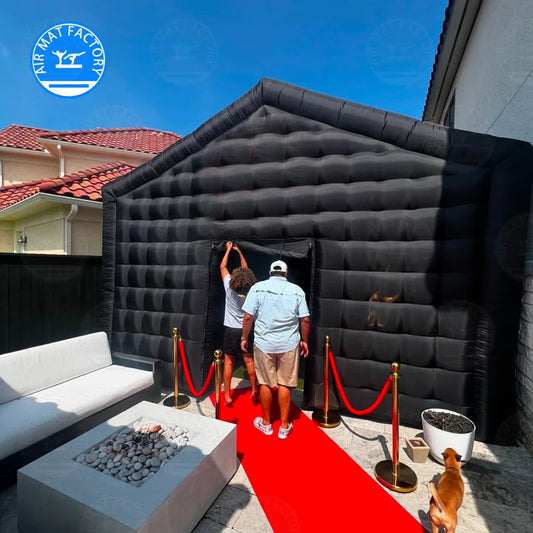 luxury camping inflatable nightclub party ice fishing