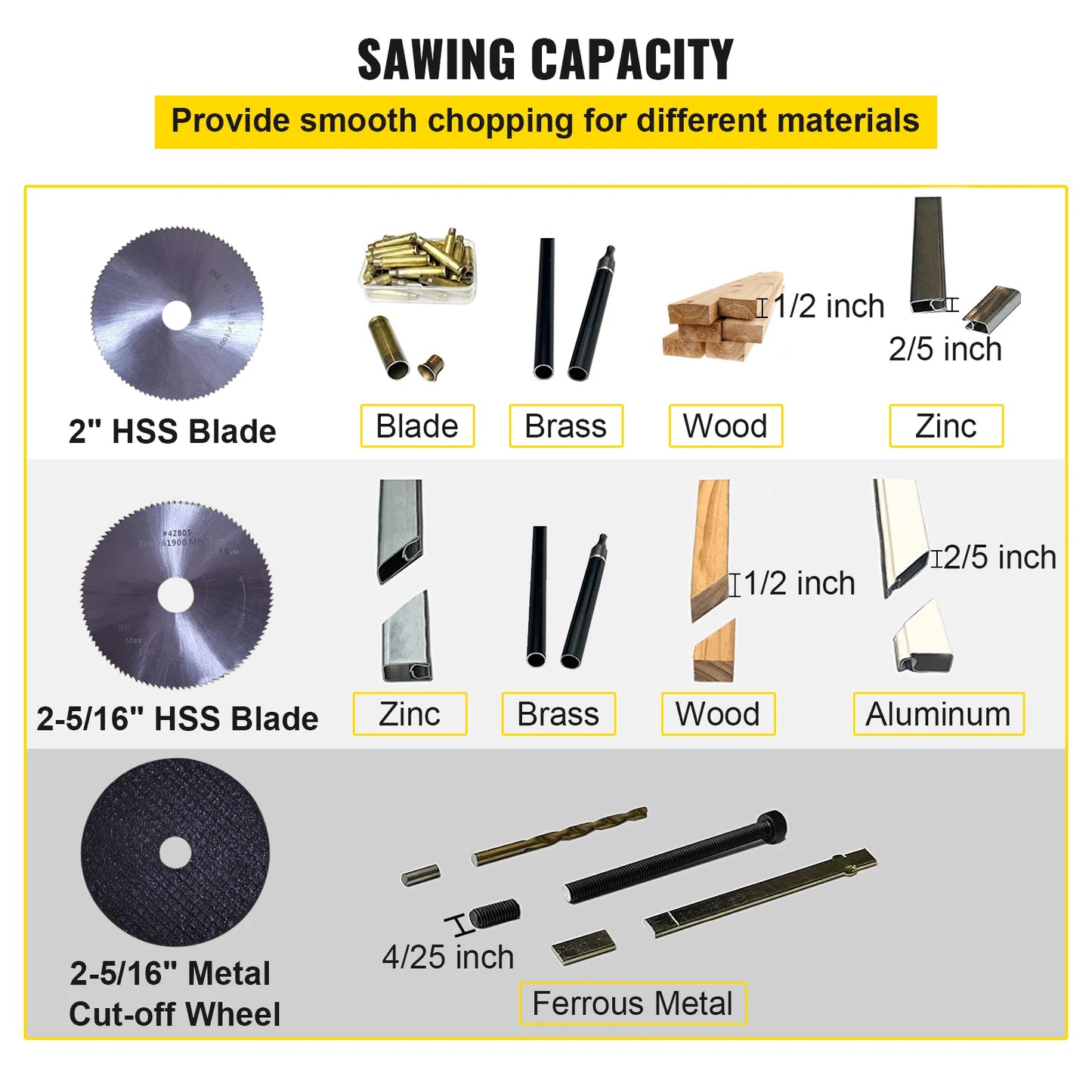 Mini Miter Cut-off Chop Saw 0-45°For Wood Plastic Metal