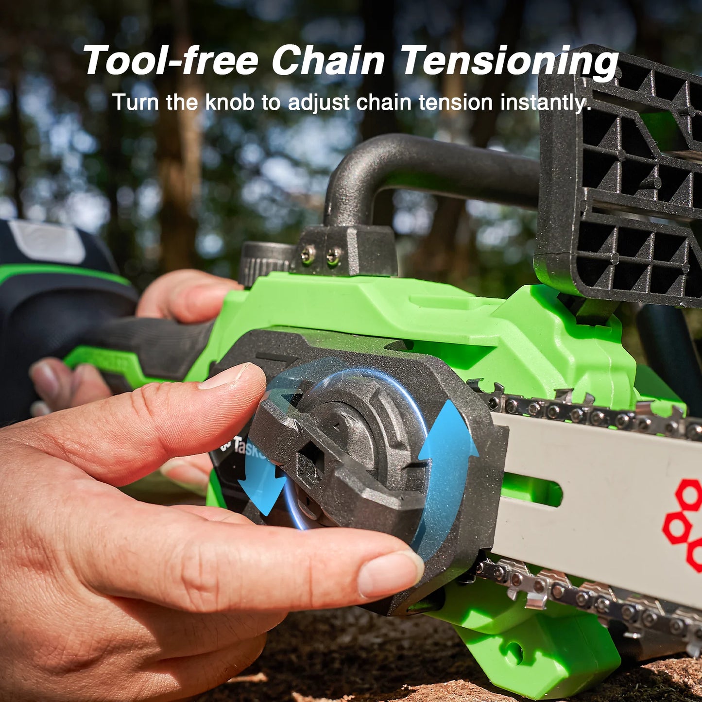 Task Star Brushless 12" Electric Chainsaw 18v
