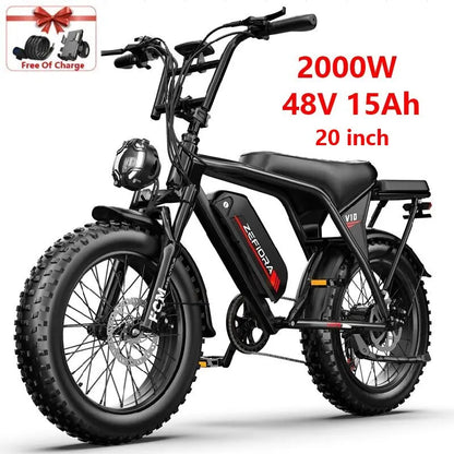 20-inch Electric bike 1000w 2000w 30-50MPH