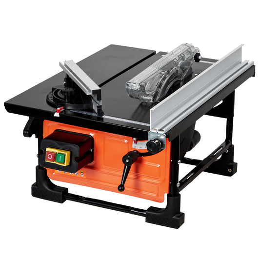 Table Saw 8 Inch 6.7 Amp Copper Motor Cutting Speed To 3576 RPM