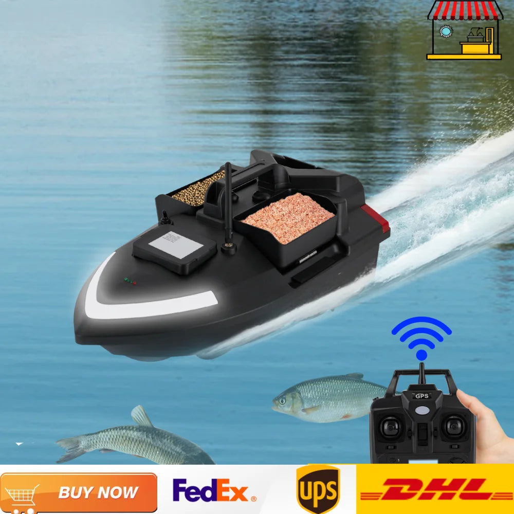 Rechargeable GPS Bait Fish Finder